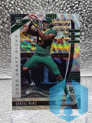 2020 Prizm Draft Picks SILVER WAVE Prizm #147 DENZEL MIMS RC 022/299